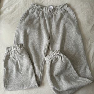 Light grey brandy Melville sweatpants